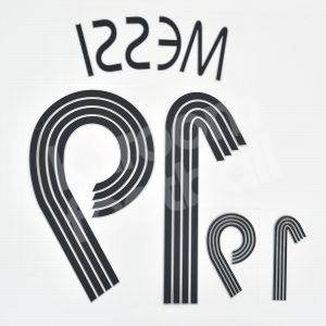 Argentina FIFA World Cup 2006 Name Number Set #19 MESSI Repro - Image 3