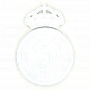 Real Madrid Yellow Goalkeeper Club Crest Badge Patch TPU Repro - Image 3