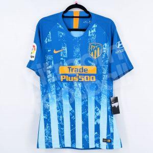 2018-19 Atletico Madrid Player Issue Third Shirt #6 KOKE La Liga BNWT L - Image 2