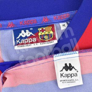 1996-97 Barcelona Home Player Issue Shirt #9 RONALDO Kappa (Very Good) M - Image 4