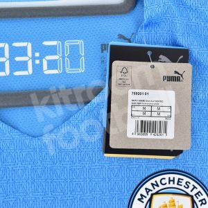 2021-22 Manchester City Home Shirt Match Promo #47 FODEN M Champions League - Image 4