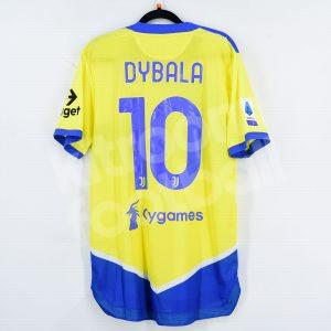 2021-22 Juventus Authentic Match Third Shirt #10 DYBALA New Size M - Image 1