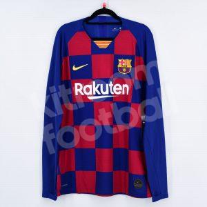 2019-20 Barcelona Player Issue Home Shirt BNWT L European Version LS