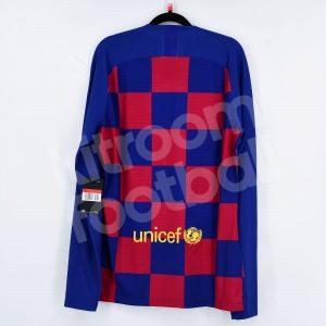2019-20 Barcelona Player Issue Home Shirt BNWT L European Version LS - Image 3