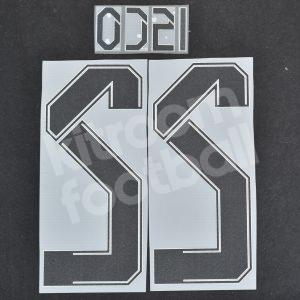 2021-22 Real Madrid Away Name Set #22 ISCO Cup Version Repro White - Image 3