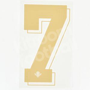 Original Playe Issue 2021-22 Real Betis Number #7 Final Copa del Rey 2022