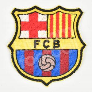 Escudo Fc Barcelona Badge Club Crest Patch Embroidery Small - Image 1