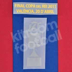 Final Copa del Rey 2011 Barcelona Patch MDT Match Detail Repro v2