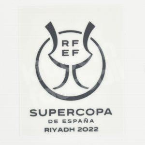 Original Player Issue 2021-22 Real Madrid Supercopa Patch 2022 MDT Black