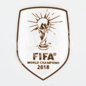 FIFA 2018 White World Champions Patch Badge Repro for France