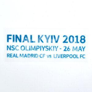 Real Madrid Final Kiev Kyiv Champions League 2018 MDT Match Details Home Patch Repro v1