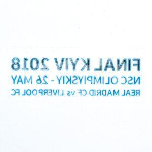 Real Madrid Final Kiev Kyiv Champions League 2018 MDT Match Details Home Patch Repro v1 - Image 3
