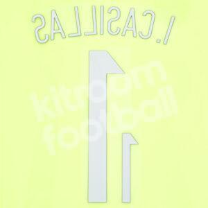 Spain FIFA World Cup 2014 Name Number Set #1 IKER CASILLAS Repro - Image 3