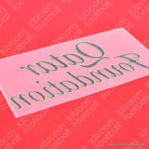 Official Reissue 2011-13 Barcelona Qatar Foundation Sponsor Patch - Image 3