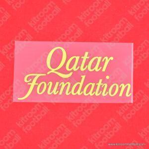 Official Reissue 2011-13 Barcelona Qatar Foundation Sponsor Patch - Image 5