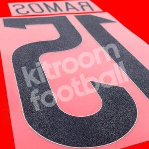 Spain World Cup 2014 Name Set Home Repro - #15 RAMOS - Image 4