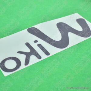 Real Betis Wiko Sponsor Patch White Repro - Image 3