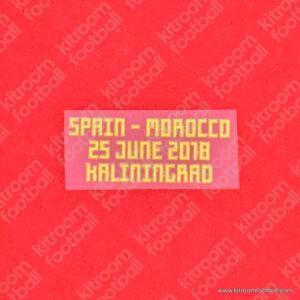 FIFA World Cup 2018 Spain vs Morocco Match Detail MDT Patch Repro - Image 3