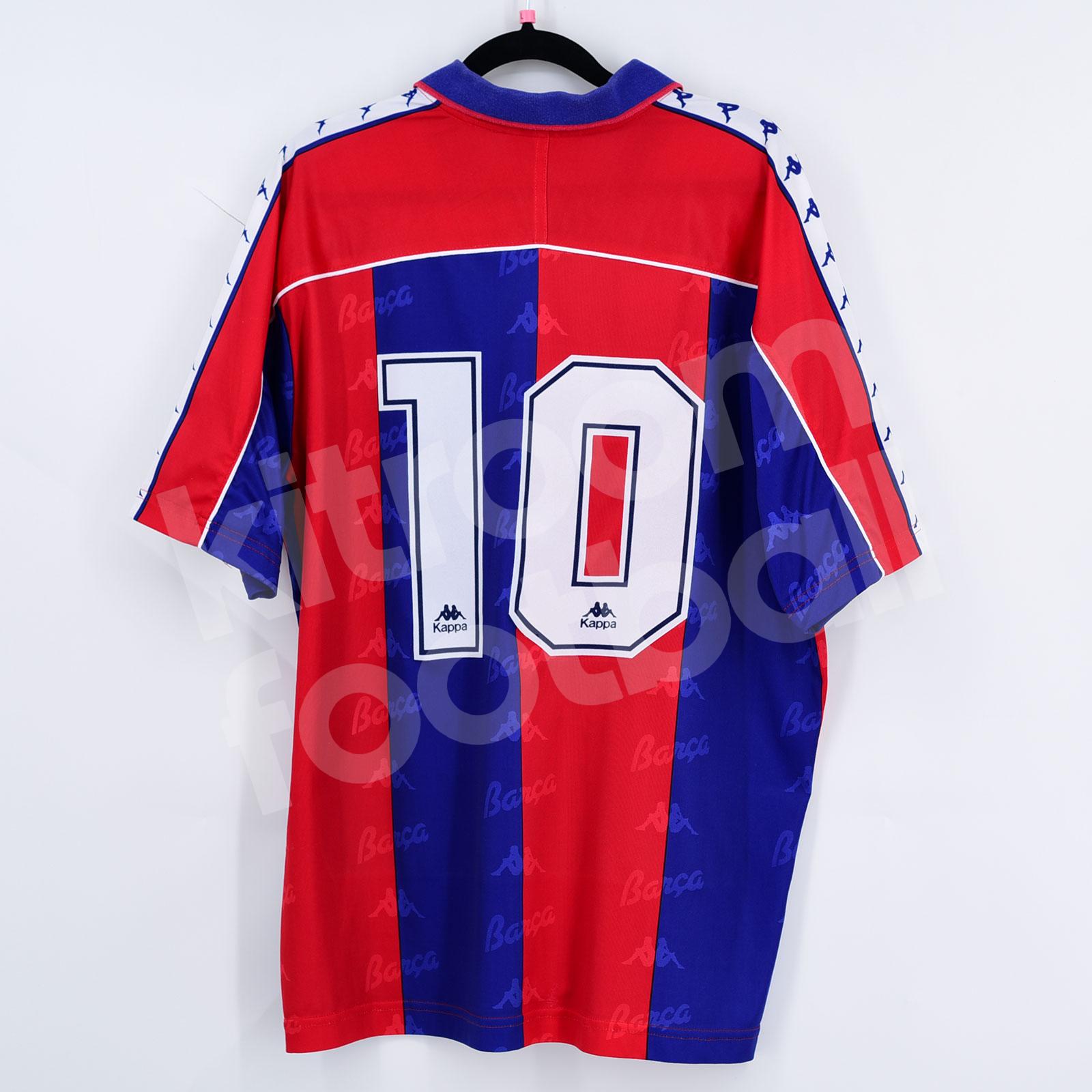 1993-94 Barcelona Home Shirt #10 ROMARIO Kappa (Very Good) L