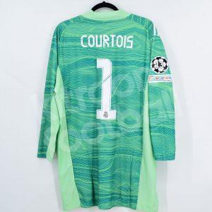 2021-22 Real Madrid Goalkeeper Shirt #1 COURTOIS Final Champions League 2022 BNWT L - Image 1