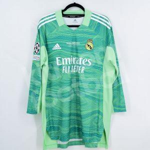 2021-22 Real Madrid Goalkeeper Shirt #1 COURTOIS Final Champions League 2022 BNWT L - Image 3
