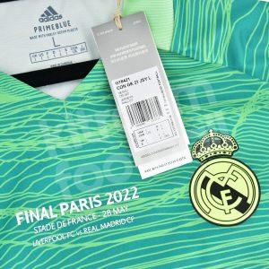 2021-22 Real Madrid Goalkeeper Shirt #1 COURTOIS Final Champions League 2022 BNWT L - Image 4