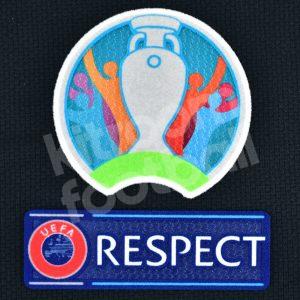 Original Player Issue UEFA Euro 2020 2021 Patch Badge + Respect