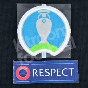 Original Player Issue UEFA Euro 2020 2021 Patch Badge + Respect - Image 4