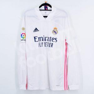 2020-21 Real Madrid Home Shirt #4 SERGIO RAMOS La Liga BNWT M - Image 2