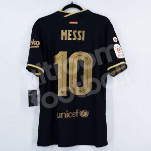 2020-21 Barcelona Away Player Issue Shirt #10 MESSI Copa del Rey XL BNWT