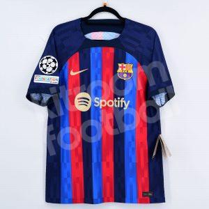2022-23 Barcelona Home Match Shirt #8 PEDRI (M) Dri-FIT ADV Champions League (DJ7643-452) - Image 2