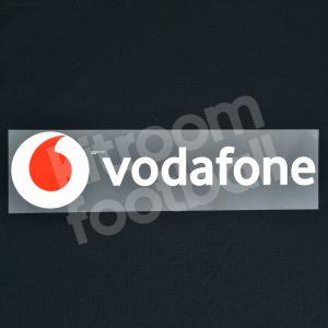 Original Player Issue Besiktas Vodafone Sponsor Patch White