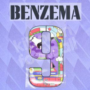 2022-23 Real Madrid Away Name Set #9 BENZEMA Common Goal Repro
