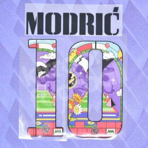 2022-23 Real Madrid Away Name Set #10 MODRIC Common Goal Repro