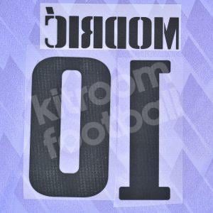 2022-23 Real Madrid Away Name Set #10 MODRIC Common Goal Repro - Image 3