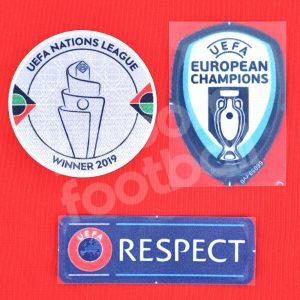 Original Player Issue UEFA Nations League 2020 Portugal Set Patch - Image 4