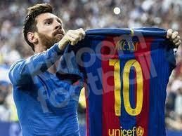 2016-17 Barcelona Home Shirt Player Issue #10 MESSI XL La Liga