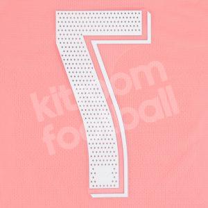 Original Player Issue 2018-19 Barcelona Third Number Match #7 Avery - Image 3