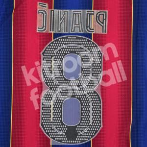 2020-21 Barcelona Player Issue Home Name Set #8 PJANIC Champions League Avery - Image 3