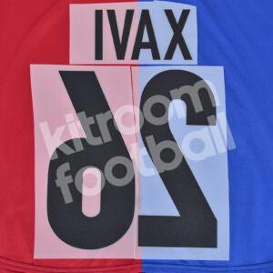 1998-00 Barcelona Centenary Name Set #26 XAVI Repro - Image 3
