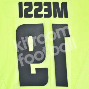2005-06 Barcelona Away Name Number Set #19 MESSI Liga Repro v1 - Image 3