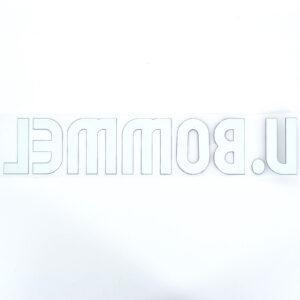 2006-07 Barcelona Player Issue Name Set Sipesa - V. BOMMEL (Name Only) - Image 3