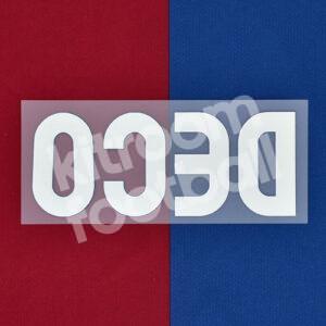 2006-07 Barcelona Player Issue Name Set Sipesa - DECO (Name Only) - Image 3