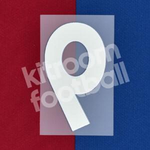 2006-07 Barcelona Player Issue Name Set Sipesa - #6-9 (Number Shorts) - Image 3