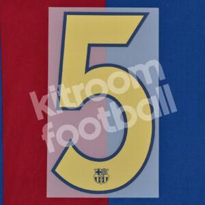 Original Player Issue 2006-07 Barcelona Number #5 Sipesa