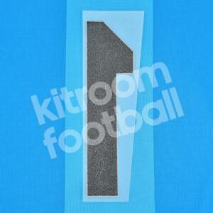 2007-08 Barcelona Home Number #1 Repro - Image 3