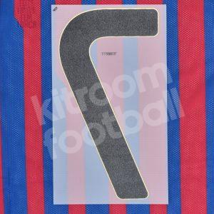 Original Player Issue 2011-12 Barcelona Home Number #7 Sipesa - Image 3