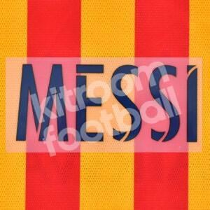 Original Player Issue 2015-16 Barcelona Away Name Block MESSI Avery