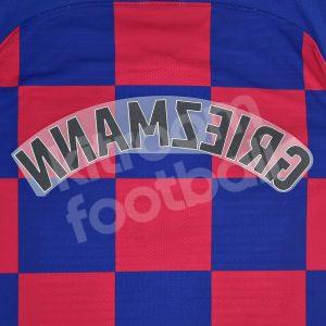 Original Player Issue 2019-21 Barcelona Home Name Block GRIEZMANN La Liga - Image 3