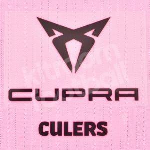 2020-21 Barcelona Sponsor Patch Cupra + Culers Third Repro